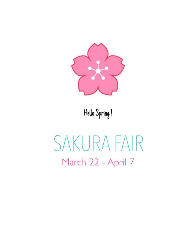 【桜フェア】
⁡
春はもうすぐ！
今春の桜の開花予想日は、3月24日あたりだそうです。
⁡
来週3月22日（金）から4月7日（日）まで、ポプラは桜フェアを開催します。
ランチタイムには「桜海老 菜の花 筍 トマトソースのパスタ」、カフェタイムには「桜と苺のタルトモンブラン」、「桜とホワイトチョコのラッテ」が登場します。
⁡
どうぞお楽しみに。