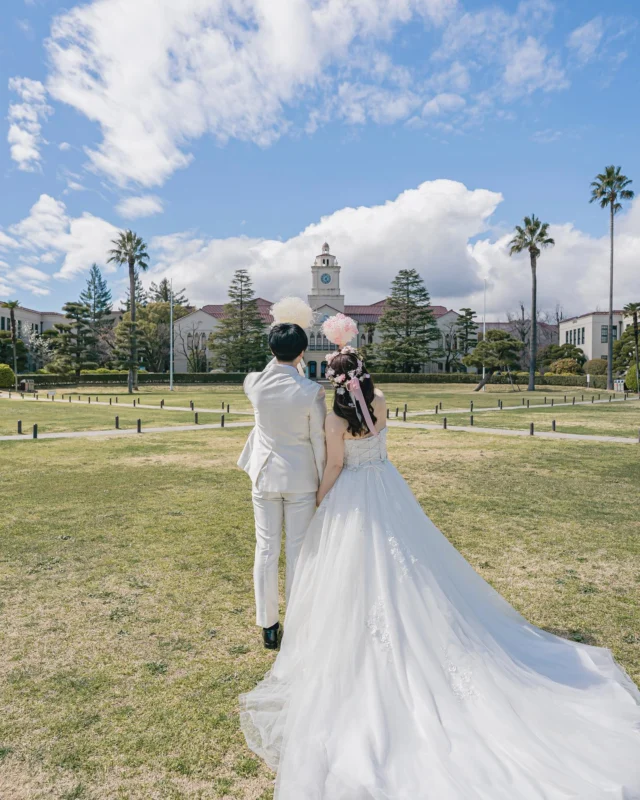2026年春の
フォト撮影、前撮り、ご結婚式が
スタートしております☺️
皆様、桜との撮影を楽しまれております🌸

そろそろ新緑の綺麗な緑と一緒に撮影ができますね🌱
お問い合わせはHPよりお待ちしております！

#kg
#結婚式
#挙式
#関学
#神戸