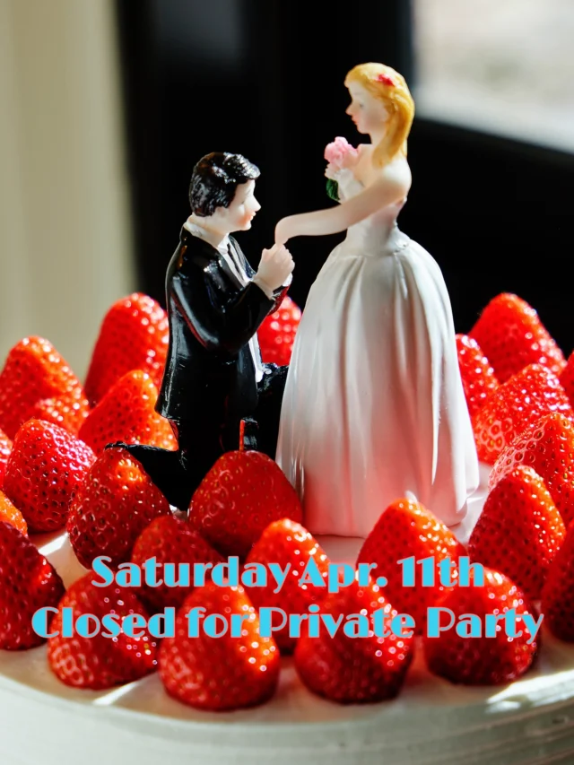 【今週末 土曜の営業に関するおしらせ】
 
誠に勝手ながら、4月11日（土）はプライベートパーティーにつき、終日貸切となっています。
⁡
ご来店を予定していた方にはご迷惑をおかけしますが、何卒ご理解の程よろしくお願い申し上げます。
 
 
#レストランポプラ